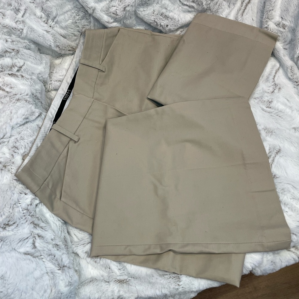Sandro Studio, Women’s tan wide leg pants size 6. NWOT